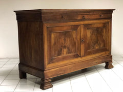 Credenza Carlo X in noce