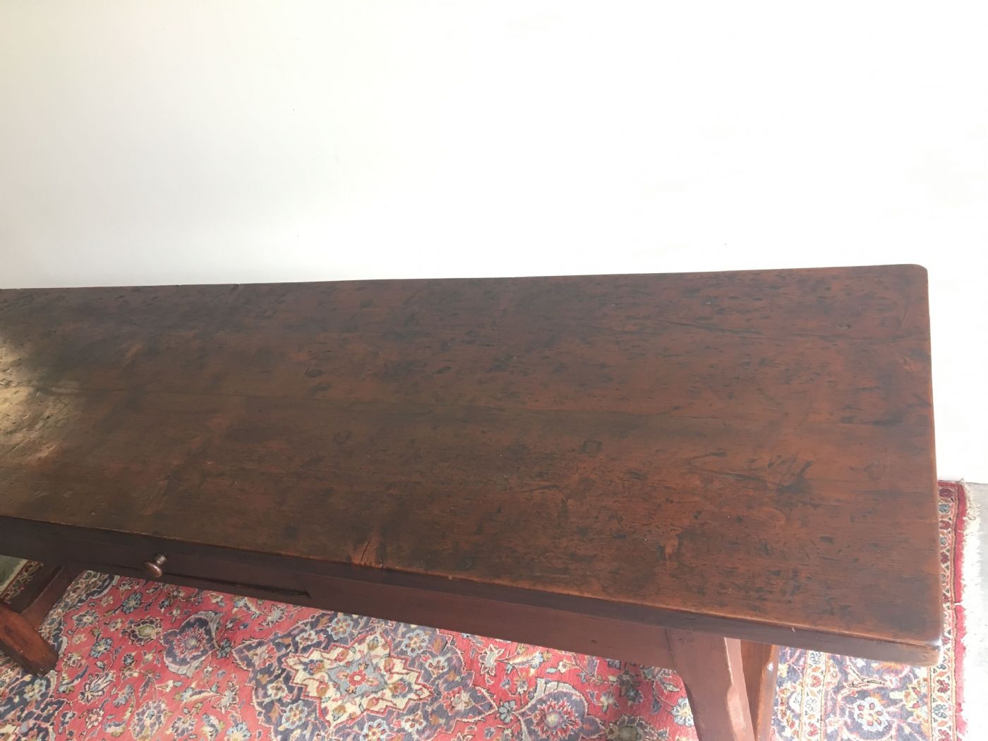 Tavolo fratino con cassetto . 240 X 73