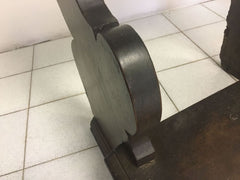 Coppia di inginocchiatoi lombardi in noce Luigi XIV