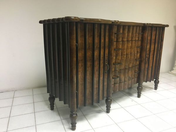 Credenza in radica periodo dèco . Milano 1919 / 1930