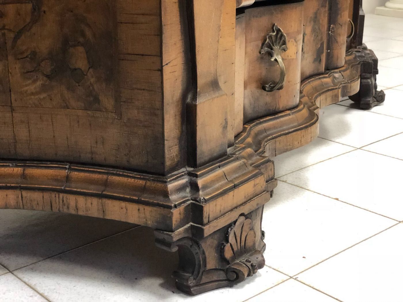 Venetian flap. Moved forehead and hips
