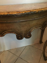 Piccola consolle Luigi XV in lacca