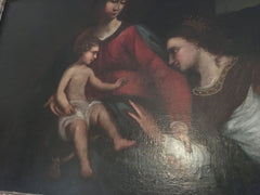 Il matrimonio mistico di Santa Caterina d'Alessandria