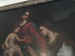 Il matrimonio mistico di Santa Caterina d'Alessandria