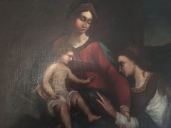 Il matrimonio mistico di Santa Caterina d'Alessandria