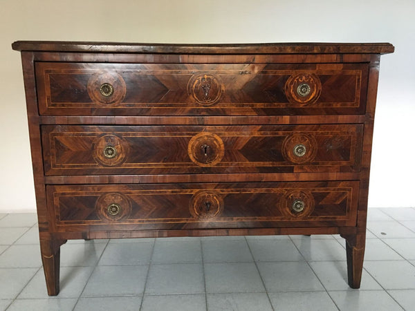 Cassettone Luigi XVI lombardo