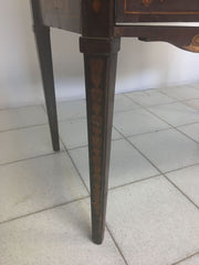 Cassettone direttorio olandese intarsiato