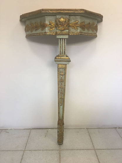 Consolles laccata e dorata