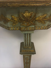 Consolles laccata e dorata