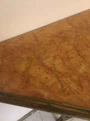 Consolles laccata e dorata