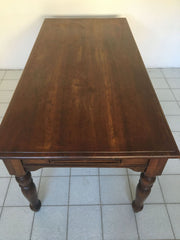 Tavolo emiliano in olmo . 182 x 88