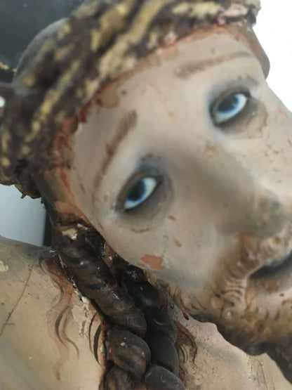 Christ. Glass Eyes. 18th century