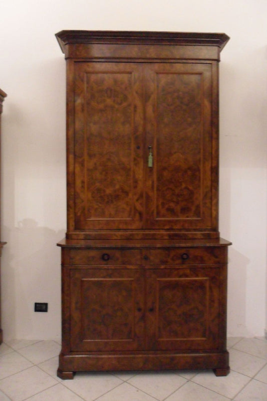 Credenza Libreria radica di noce
