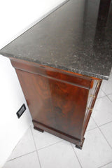 Cassettone Carlo X (piuma di mogano)