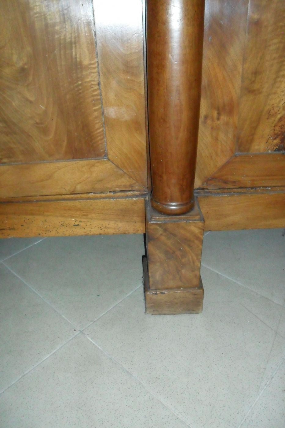 Credenza impero di noce