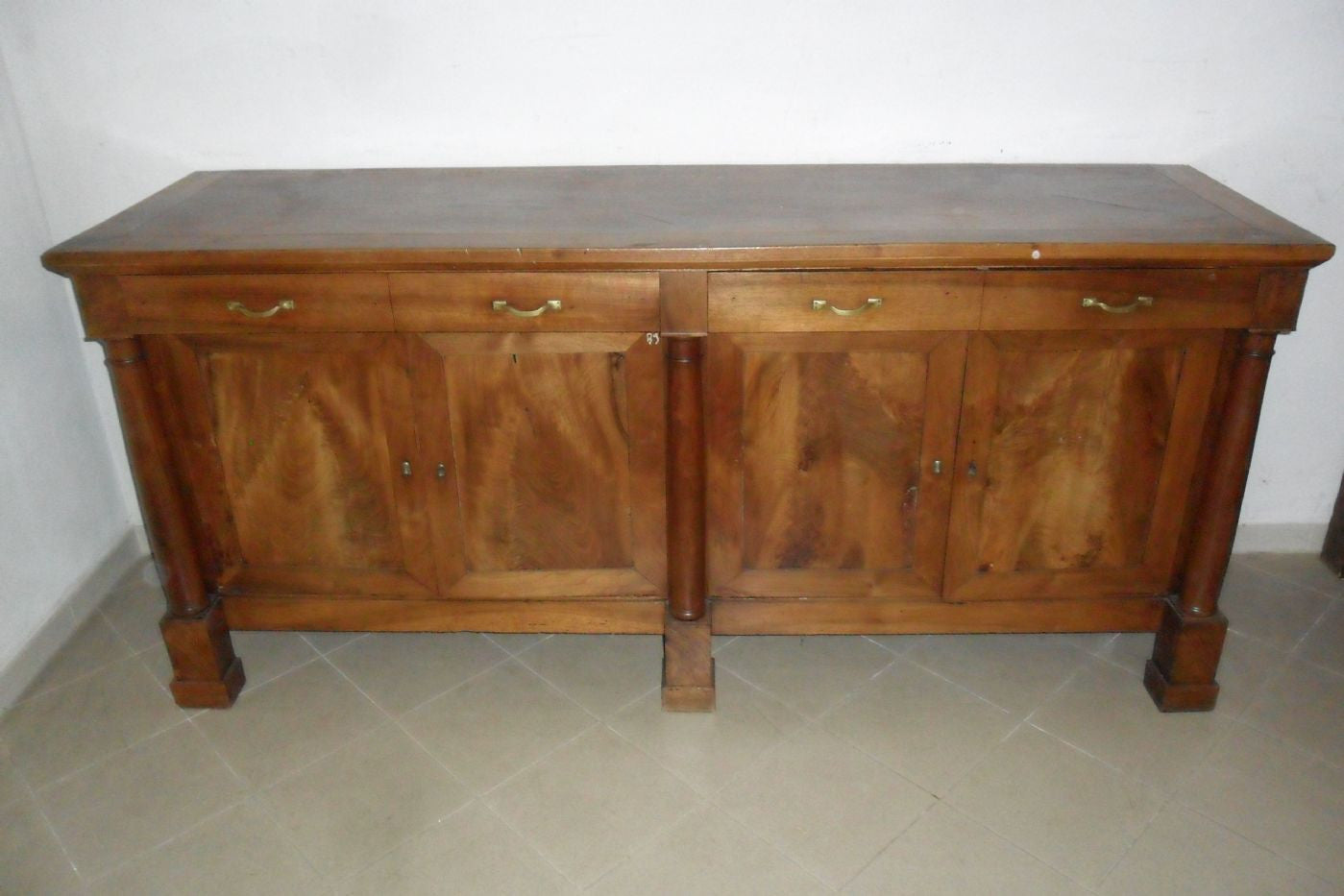 Credenza impero di noce