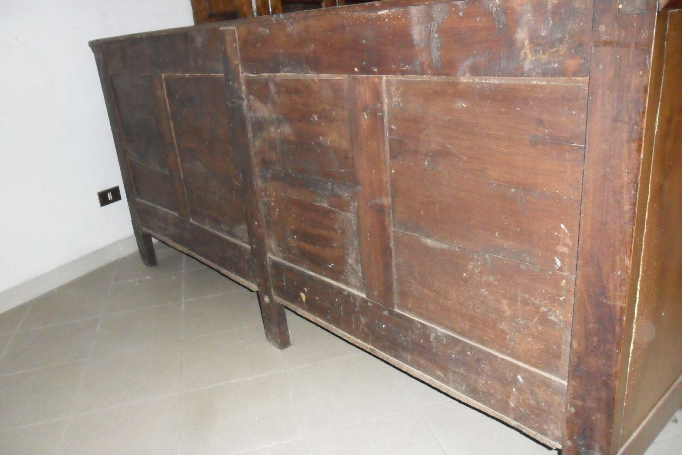 Credenza impero di noce
