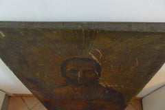 Cristo Pantocratore olio su tavola