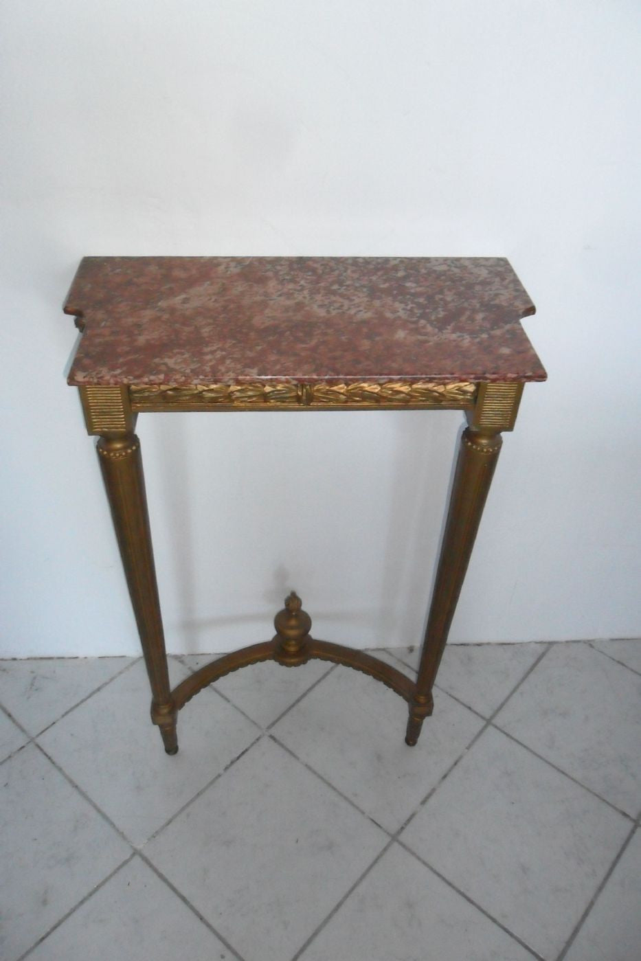 Consolles intagliata e dorata