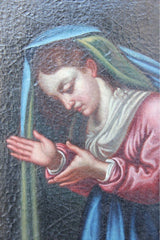 Olio su tela Sacra Famiglia