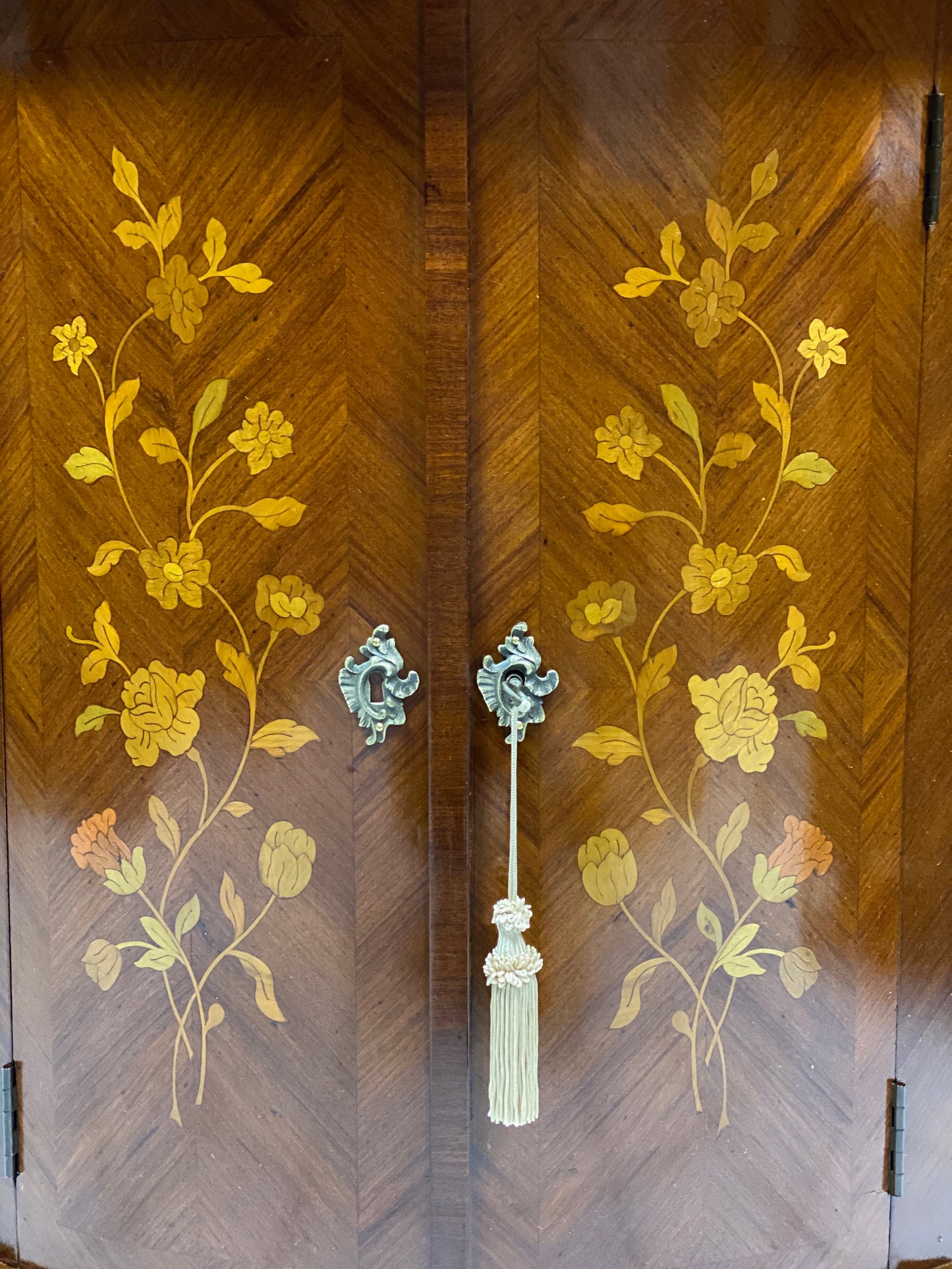 Napoleon III corner cupboard late 19th century