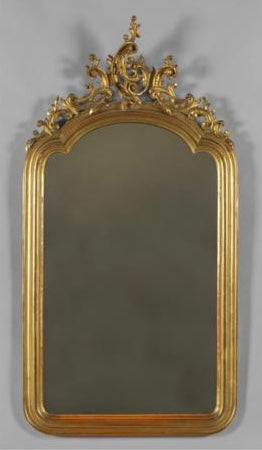Specchiera lombarda Carlo X . XIX secolo