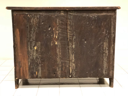 Louis XV chest of drawers with curved front