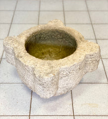 Grande mortaio in marmo . XIX secolo