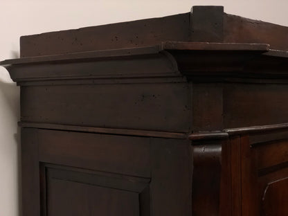 Lombard Carlo X wardrobe three doors walnut