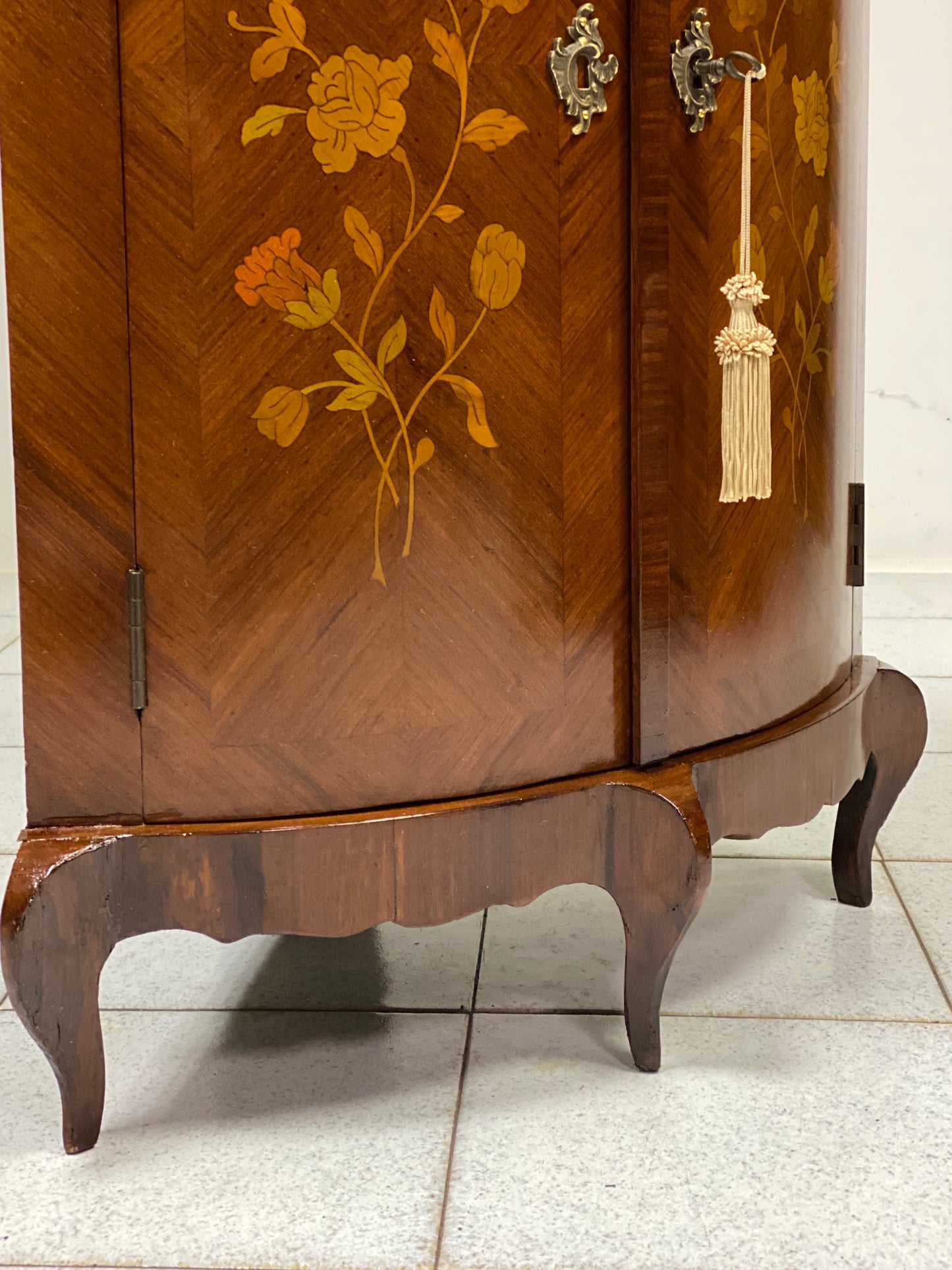 Napoleon III corner cupboard late 19th century