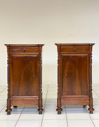 Pair of Lombardi Carlo X bedside tables