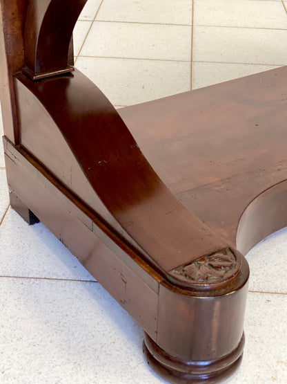 Consolle Carlo X inizio XIX secolo restaurata