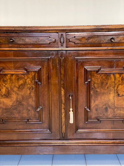 Lombard walnut and briar sideboard 19th century (restored)
