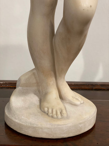 Venus bathing in Carrara marble. 19th century