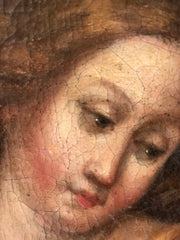 Olio su tela. XVII secolo