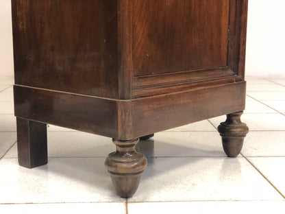 Pair of Carlo X Lombardi walnut bedside tables