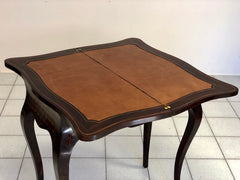 Tavolino lastronato a marchetteria XIX secolo