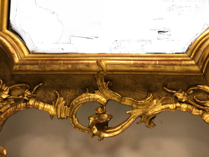 Lombard mirror Charles X. 195cm. Early 19th century