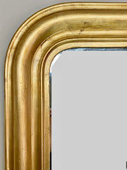 Specchiera in legno dorato XIX secolo