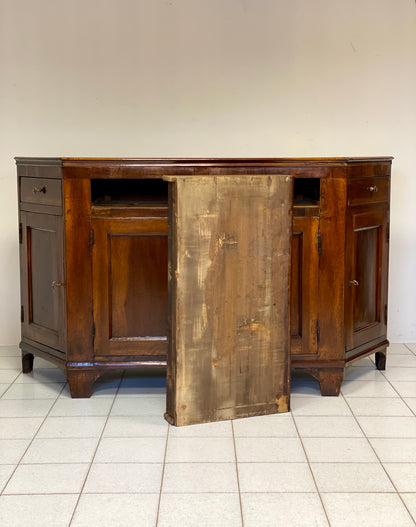 Credenza scantonata epoca direttorio . Inizio XIX secolo