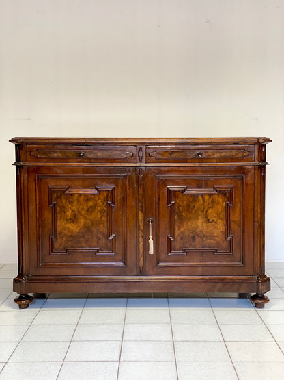 Lombard walnut and briar sideboard 19th century (restored)