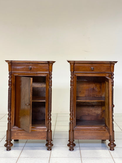 Pair of Lombardi Carlo X bedside tables
