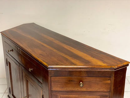 Credenza scantonata epoca direttorio . Inizio XIX secolo