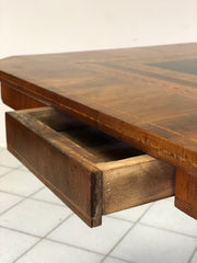 Tavolino di Rolo intarsiato . XIX secolo