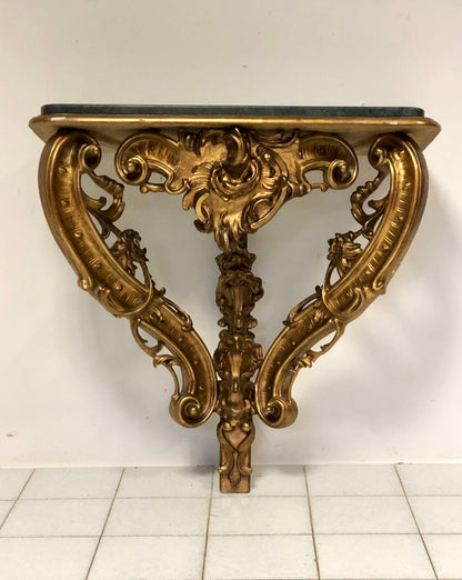 Drop console. Lombardy 19th century