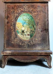 Orologio a pendolo a colonna . XIX secolo