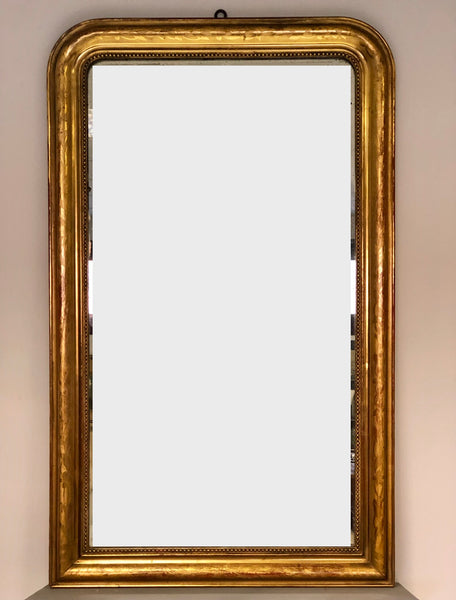 Specchiera lombarda foglia oro . XIX secolo