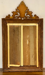 Specchiera in legno dorato XIX secolo
