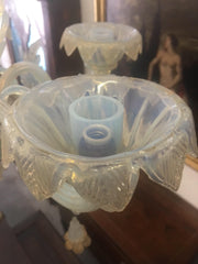 Lampadario di Murano vetro cinque luci . Primi 900