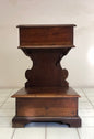 Walnut kneeler Emiliano Ferrarese. Louis XIV